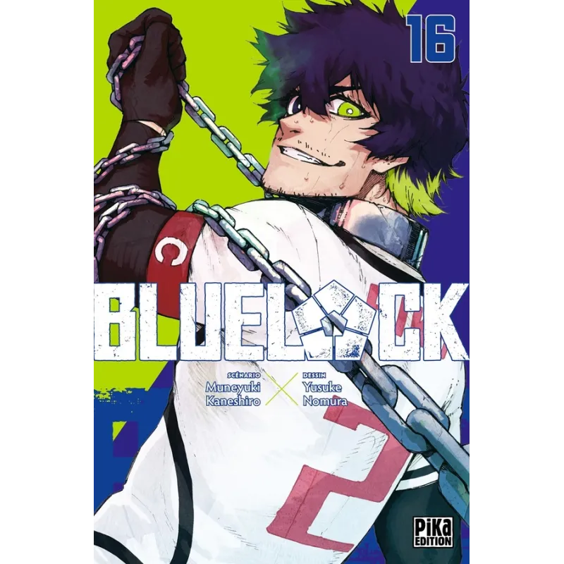 Blue lock Tome 16 - Muneyuki Kaneshiro, Yûsuke Nomura - Pika Édition - Poche - ravate.com librairie reunion