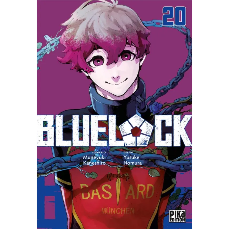 Blue lock Tome 20 - Muneyuki Kaneshiro, Yûsuke Nomura - Pika Édition - Poche - ravate.com librairie reunion