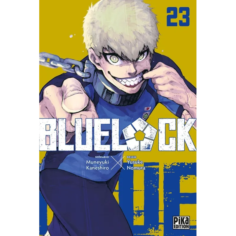Blue lock Tome 23 - Muneyuki Kaneshiro, Yûsuke Nomura - Pika Édition - Poche - ravate.com librairie reunion