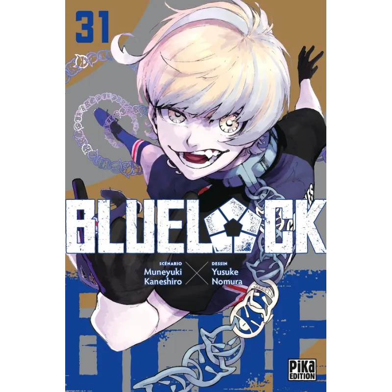 Blue lock Tome 31 - Muneyuki Kaneshiro, Yûsuke Nomura - Pika Édition - Poche - ravate.com librairie reunion