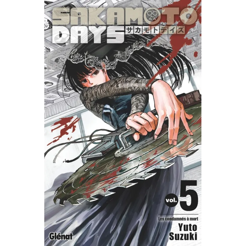 Sakamoto days Tome 5 - Yuto Suzuki - Glénat - Poche - ravate.com librairie reunion
