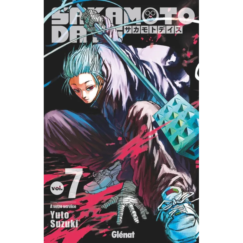 Sakamoto days Tome 7 - Yuto Suzuki - Glénat - Poche - ravate.com librairie reunion