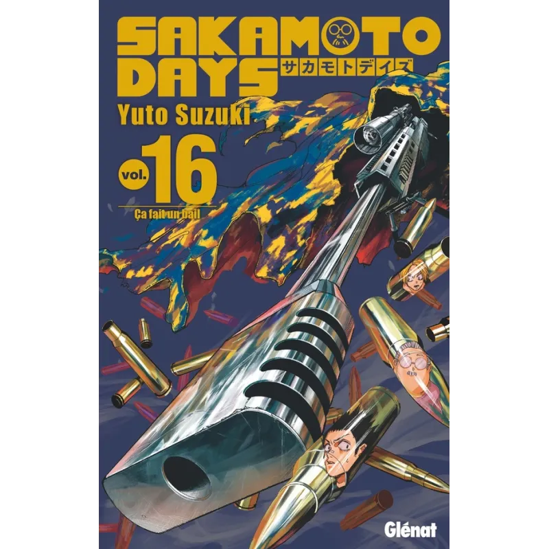 Sakamoto days Tome 16 - Yuto Suzuki - Glénat - Poche - ravate.com librairie reunion