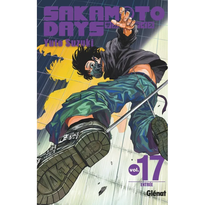 Sakamoto days Tome 17 - Yuto Suzuki - Glénat - Poche - ravate.com librairie reunion