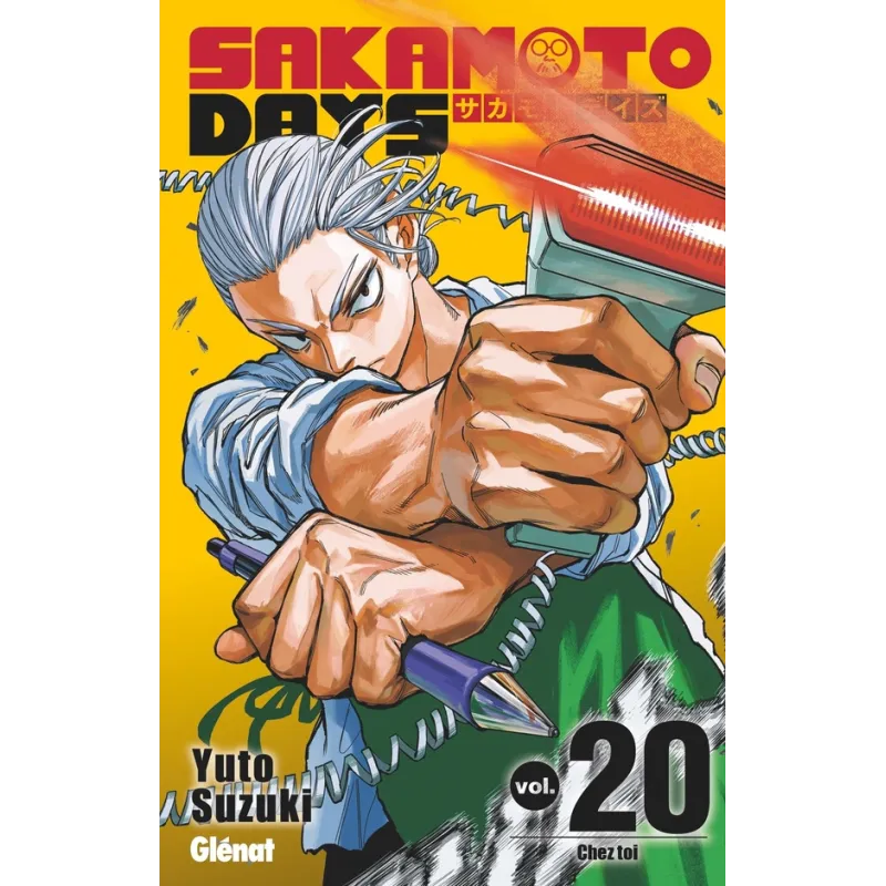 Sakamoto days Tome 20 - Yuto Suzuki - Glénat - Poche - ravate.com librairie reunion