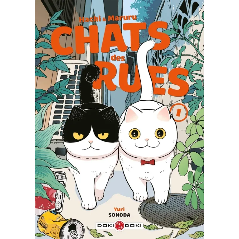 Hachi & Maruru : chats des rues Tome 1 - Yuri Sonoda - Bamboo - Poche - ravate.com librairie reunion