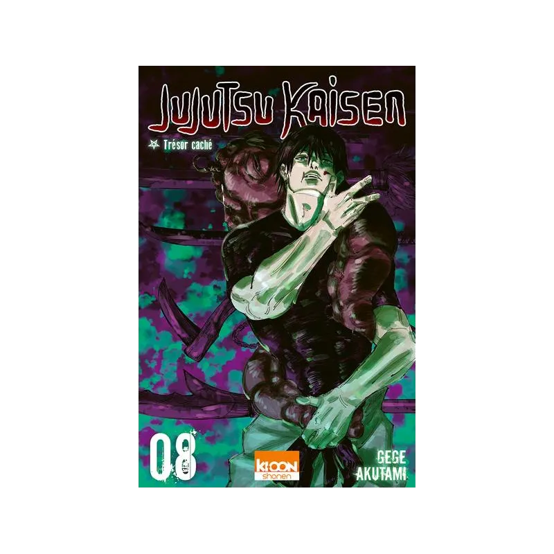 Jujutsu Kaisen Tome 8 : trésor caché - Gege Akutami - Ki-oon - Poche - ravate.com librairie reunion