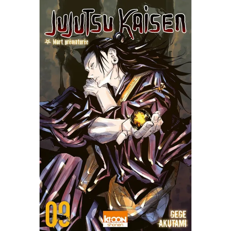 Jujutsu Kaisen Tome 9 : mort prématurée - Gege Akutami - Ki-oon - Poche - ravate.com librairie reunion