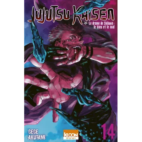 Jujutsu Kaisen Tome 14 : le drame de Shuibuya : le bien et le mal