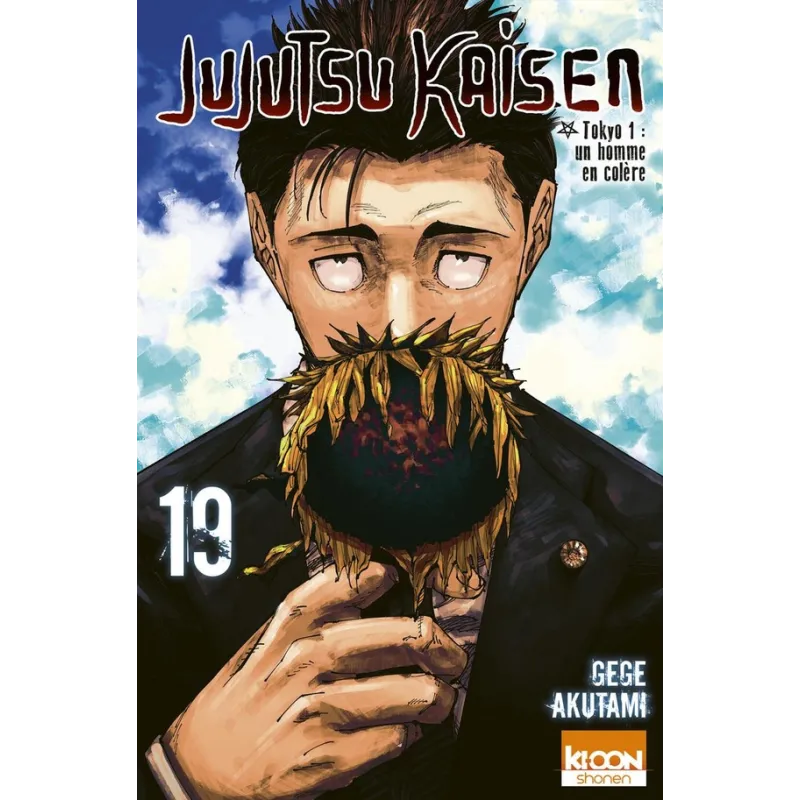 Jujutsu Kaisen Tome 19 : Tokyo 1 : un homme en colère - Gege Akutami - Ki-oon - Poche - ravate.com librairie reunion