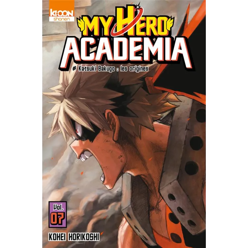 My Hero Academia Tome 7 : Katsuki Bakugo : les origines - Kohei Horikoshi - Ki-oon - Poche - ravate.com librairie reunion