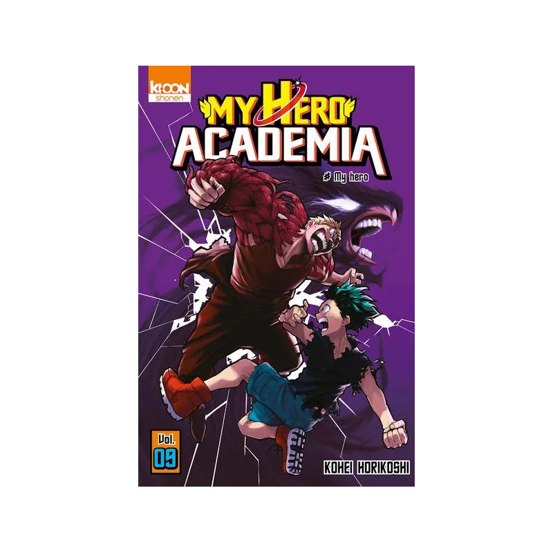 My Hero Academia Tome 9 : my hero - Kohei Horikoshi - Ki-oon - Poche - ravate.com librairie reunion