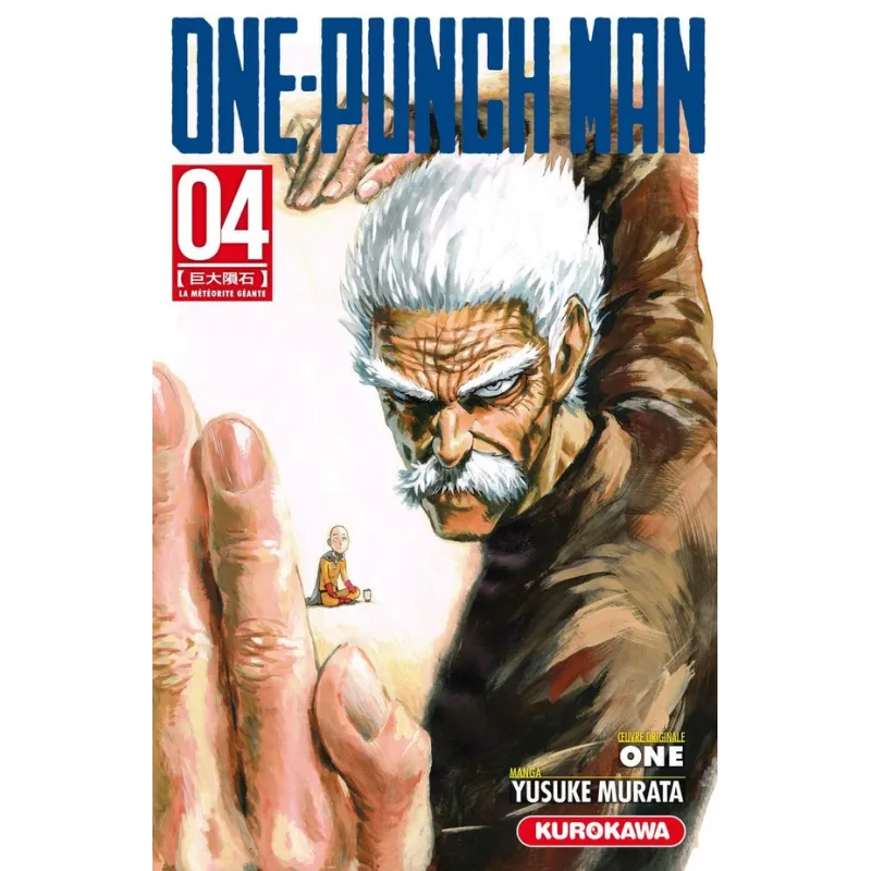 One-Punch Man Tome 4 : la météorite géante - Yusuke Murata, One - Kurokawa - Poche - ravate.com librairie reunion