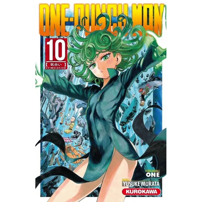 One-Punch Man Tome 10 : stimulation - Yusuke Murata, One - Kurokawa - Poche - ravate.com librairie reunion