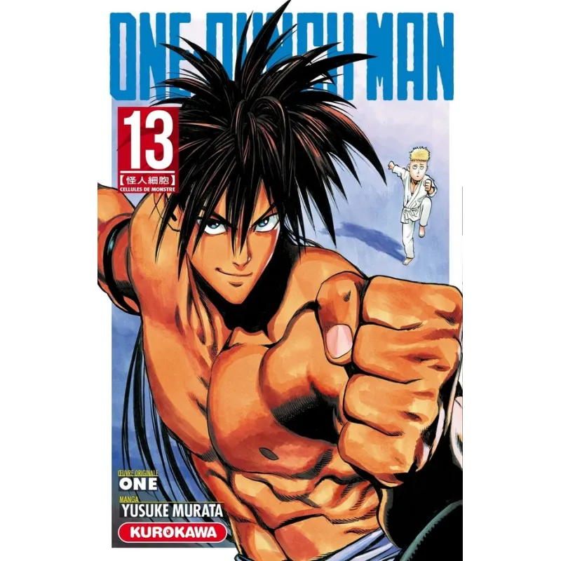 One-Punch Man Tome 13 : cellule de monstres - Yusuke Murata, One - Kurokawa - Poche - ravate.com librairie reunion