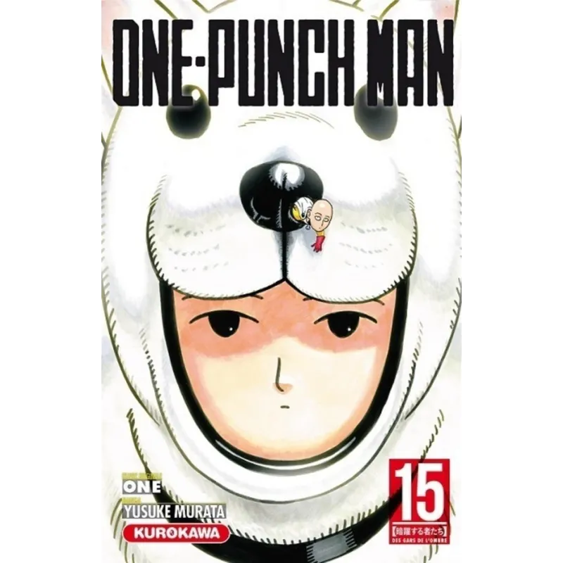 One-Punch Man Tome 15 : amoché mais resplendissant - Yusuke Murata, One - Kurokawa - Poche - ravate.com librairie reunion