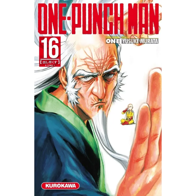 One-Punch Man Tome 16 : à fond ! - Yusuke Murata, One - Kurokawa - Poche - ravate.com librairie reunion