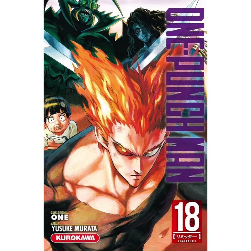 One-Punch Man Tome 18 : limiteurs - Yusuke Murata, One - Kurokawa - Poche - ravate.com librairie reunion
