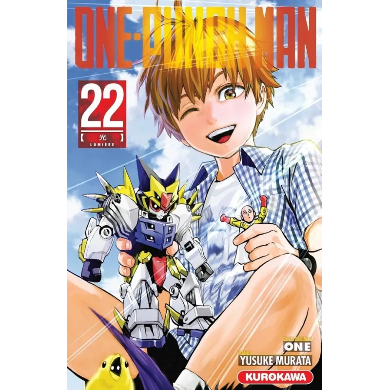 One-Punch Man Tome 22 : lumière - Yusuke Murata, One - Kurokawa - Poche - ravate.com librairie reunion