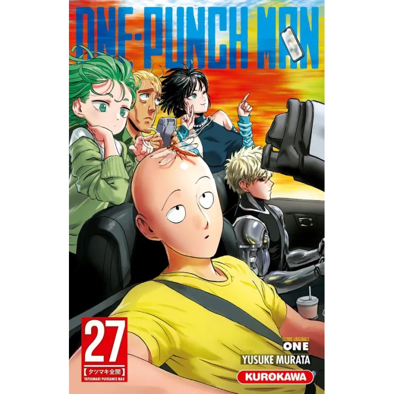 One-Punch Man Tome 27 : Tatsumaki puissance max - One, Yusuke Murata - Kurokawa - Poche - ravate.com librairie reunion