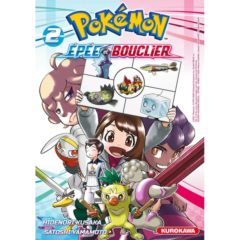 Pokémon ; la grande aventure - Epée et Bouclier Tome 2 - Hidenori Kusaka, Satoshi Yamamoto - Kurokawa - Poche - Espace... - rava