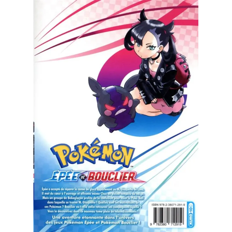 Pokémon ; la grande aventure - Epée et Bouclier Tome 4 - Hidenori Kusaka, Satoshi Yamamoto - Kurokawa - Poche - Espace... - rava