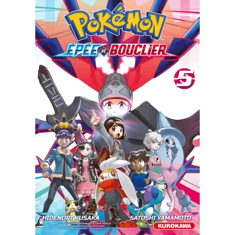 Pokémon ; la grande aventure - Epée et Bouclier Tome 5 - Hidenori Kusaka, Satoshi Yamamoto - Kurokawa - Poche - Espace... - rava