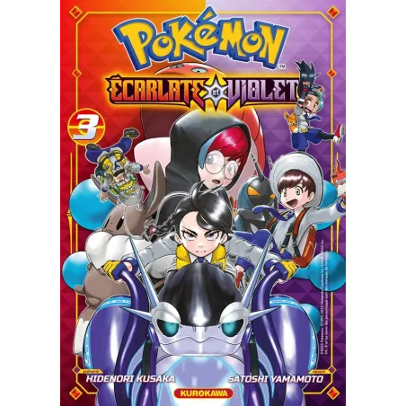 Pokémon La grande aventure - Ecarlate et Violet Tome 3