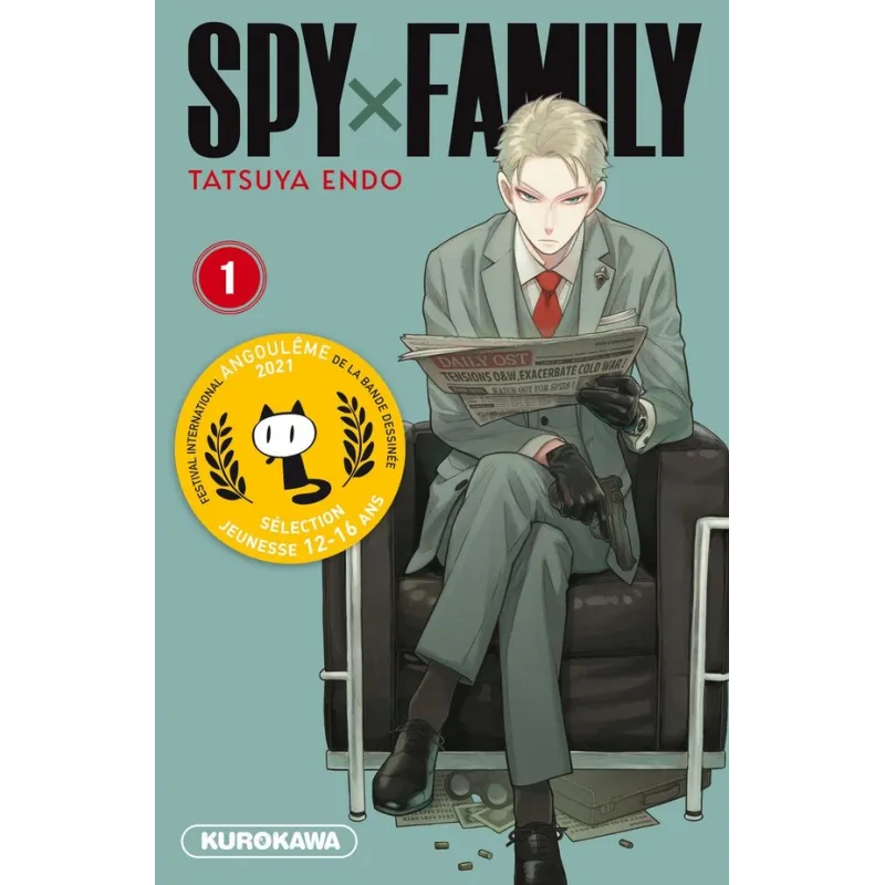 Spy x family Tome 1 - Tatsuya Endo - Kurokawa - Poche - ravate.com librairie reunion