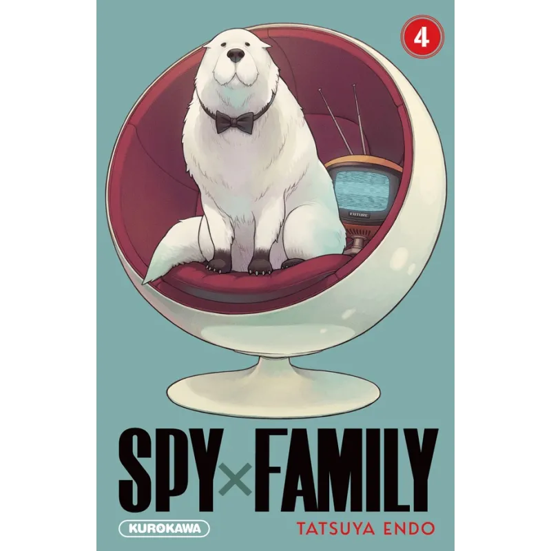 Spy x family Tome 4 - Tatsuya Endo - Kurokawa - Poche - ravate.com librairie reunion