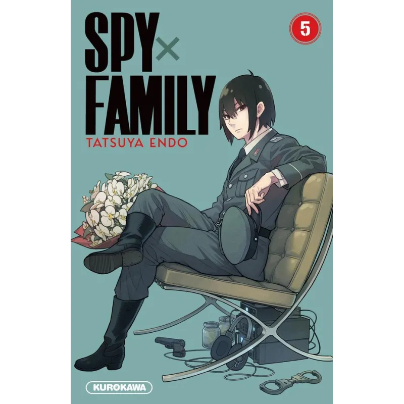 Spy x family Tome 5 - Tatsuya Endo - Kurokawa - Poche - ravate.com librairie reunion