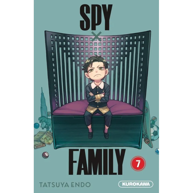 Spy x family Tome 7 - Tatsuya Endo - Kurokawa - Poche - ravate.com librairie reunion