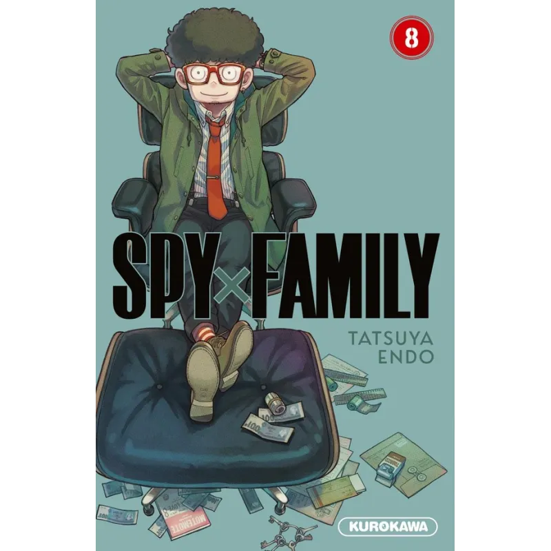 Spy x family Tome 8 - Tatsuya Endo - Kurokawa - Poche - ravate.com librairie reunion