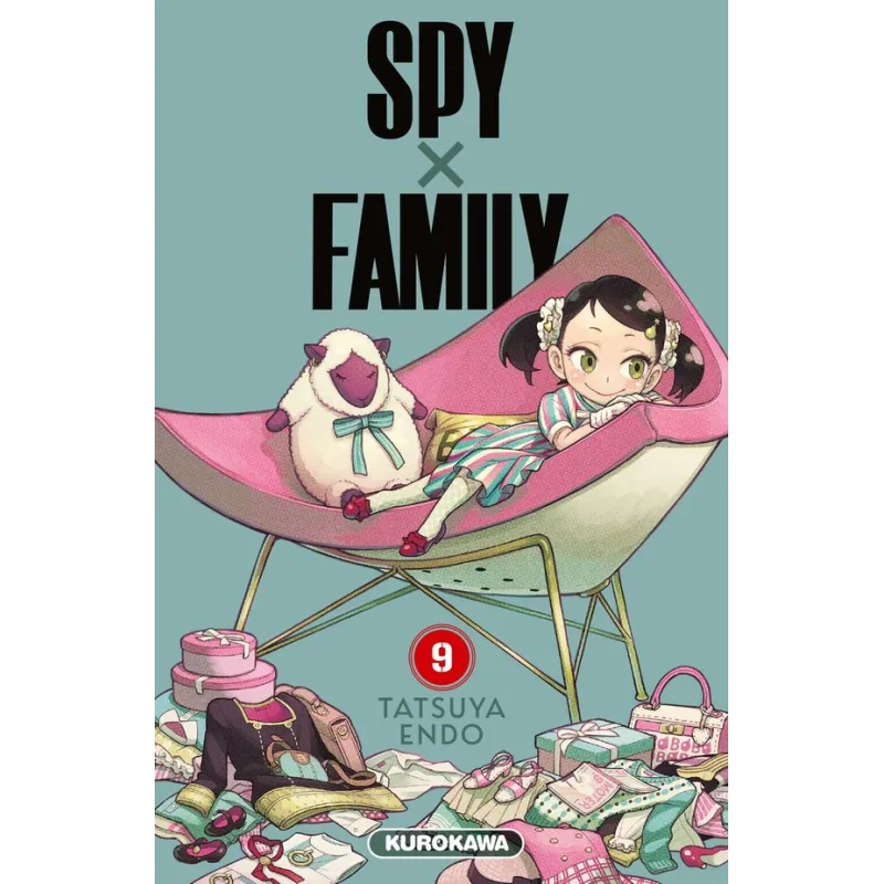 Spy x family Tome 9 - Tatsuya Endo - Kurokawa - Poche - ravate.com librairie reunion