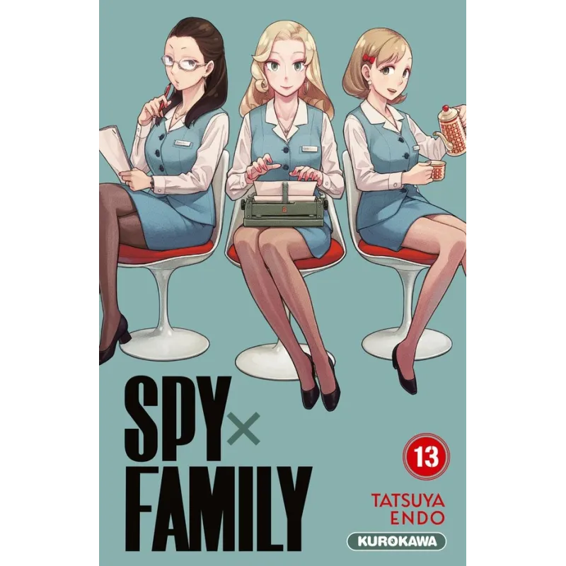 Spy x family Tome 13 - Tatsuya Endo - Kurokawa - Poche - ravate.com librairie reunion