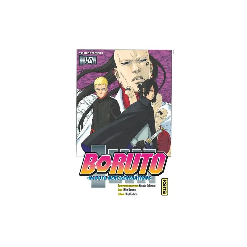 Boruto - Naruto next generations Tome 10 - Masashi Kishimoto, Ukyô Kodachi, Mikio Ikemoto - Kana - Poche - ravate.com librairie 