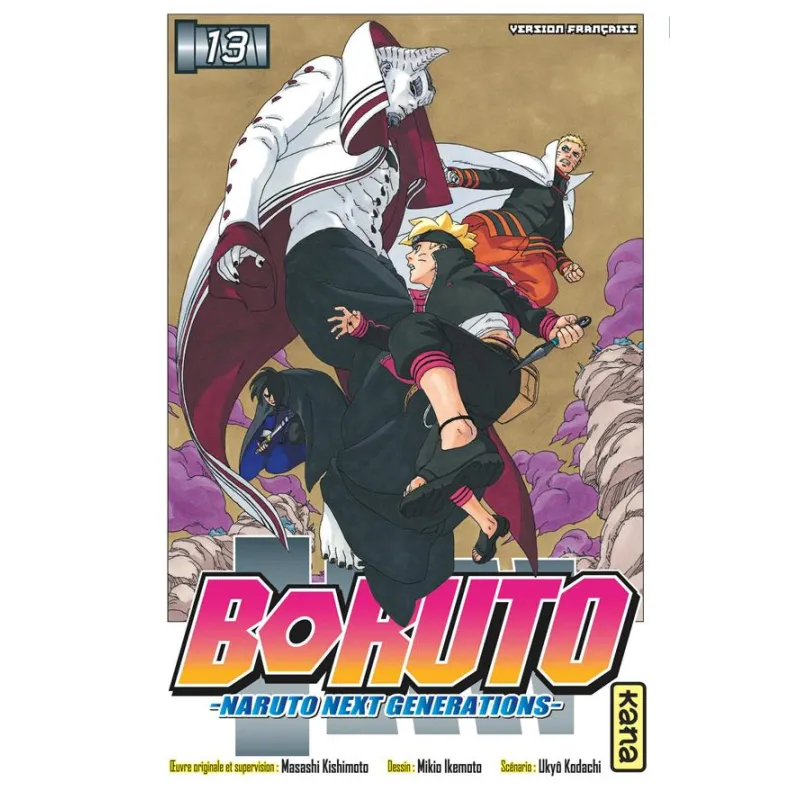 Boruto - Naruto next generations Tome 13 - Masashi Kishimoto, Ukyô Kodachi, Mikio Ikemoto - Kana - Poche - ravate.com librairie 