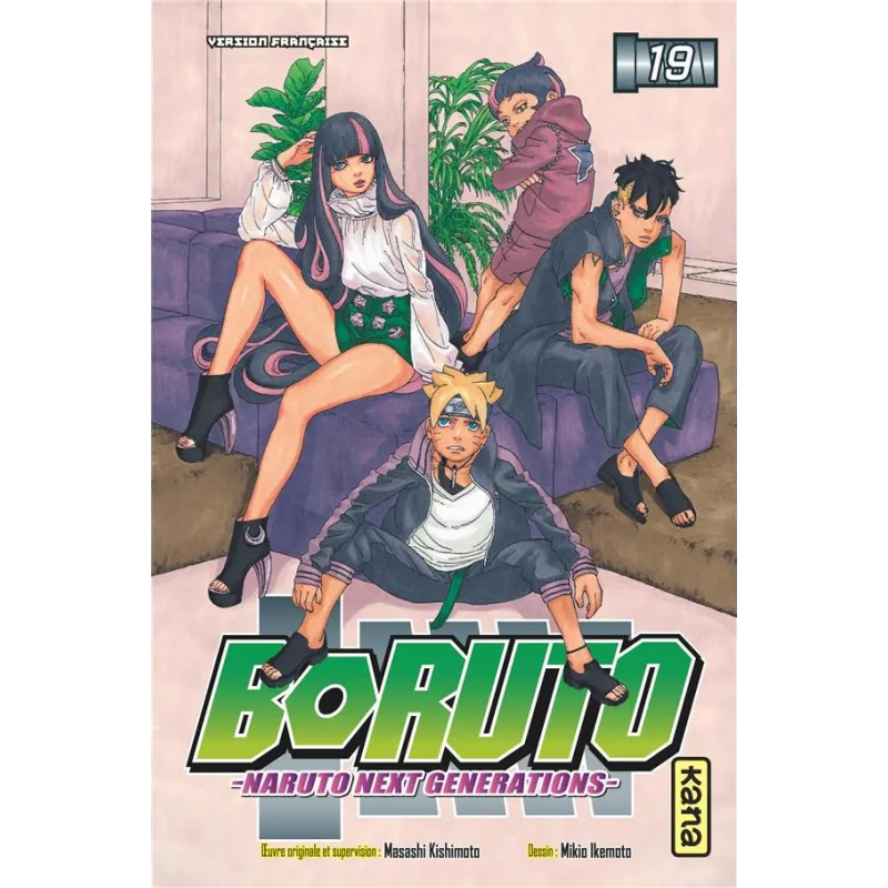 Boruto - Naruto next generations Tome 19 - Masashi Kishimoto, Ukyô Kodachi, Mikio Ikemoto - Kana - Poche - ravate.com librairie