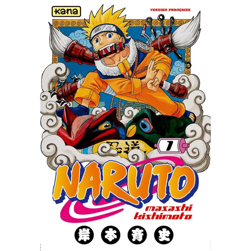 Naruto Tome 1 - Masashi Kishimoto - Kana - Poche - ravate.com librairie reunion