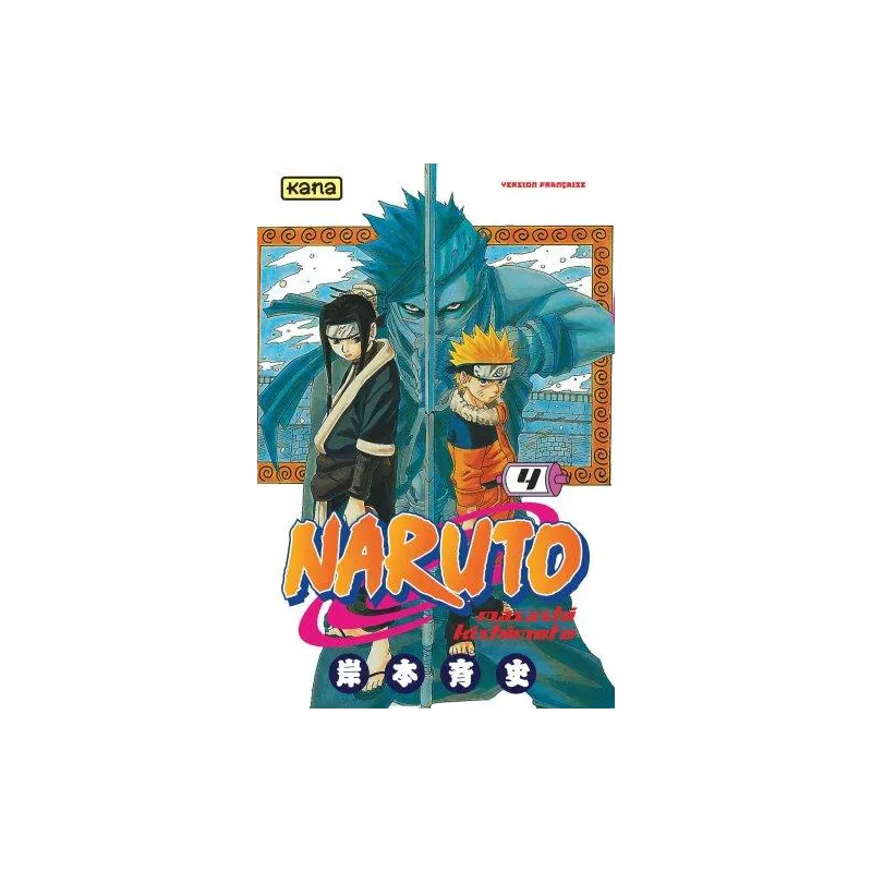 Naruto Tome 4 - Masashi Kishimoto - Kana - Poche - ravate.com librairie reunion