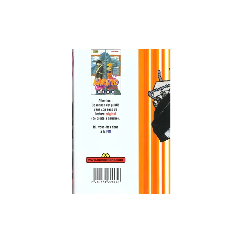 Naruto Tome 4 - Masashi Kishimoto - Kana - Poche - ravate.com librairie reunion