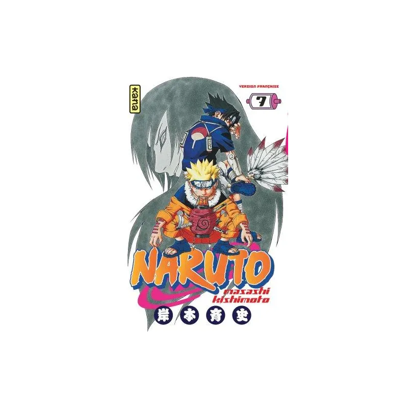 Naruto Tome 7 - Masashi Kishimoto - Kana - Poche - ravate.com librairie reunion