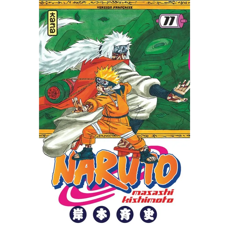 Naruto Tome 11 - Masashi Kishimoto - Kana - Poche - ravate.com librairie reunion