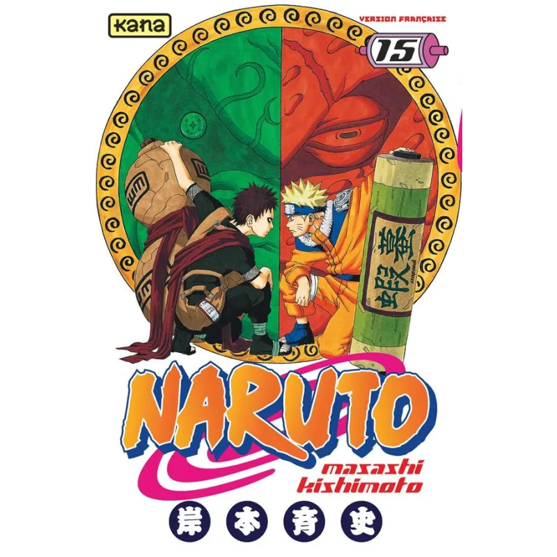 Naruto Tome 15 - Masashi Kishimoto - Kana - Poche - ravate.com librairie reunion