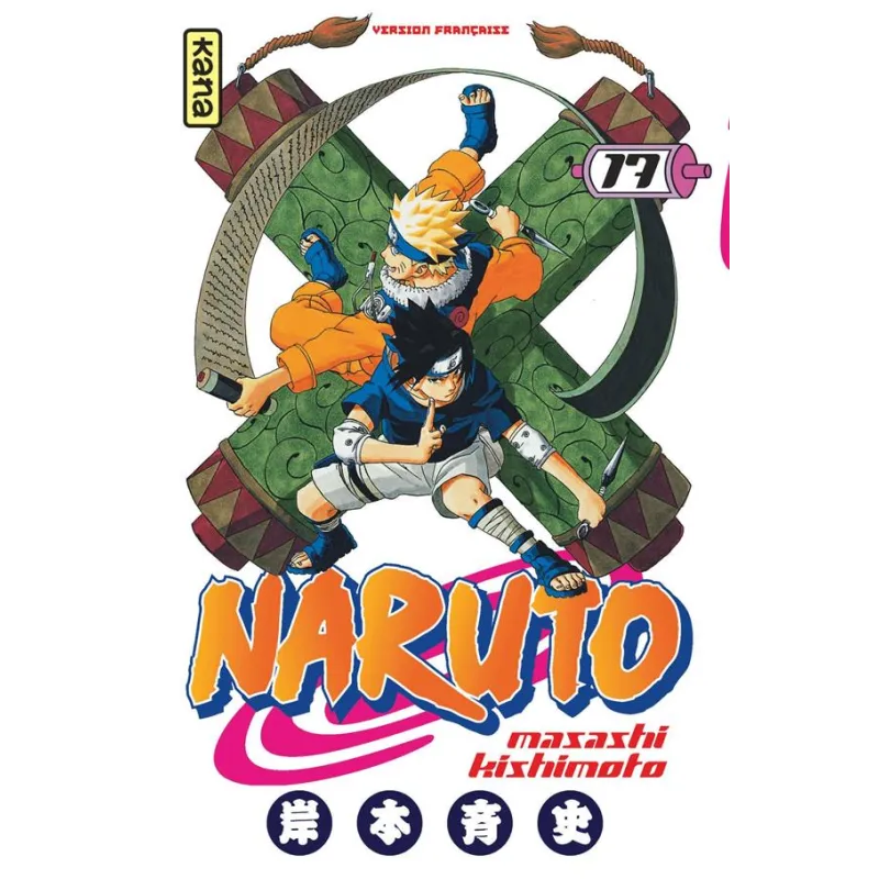 Naruto Tome 17 - Masashi Kishimoto - Kana - Poche - ravate.com librairie reunion