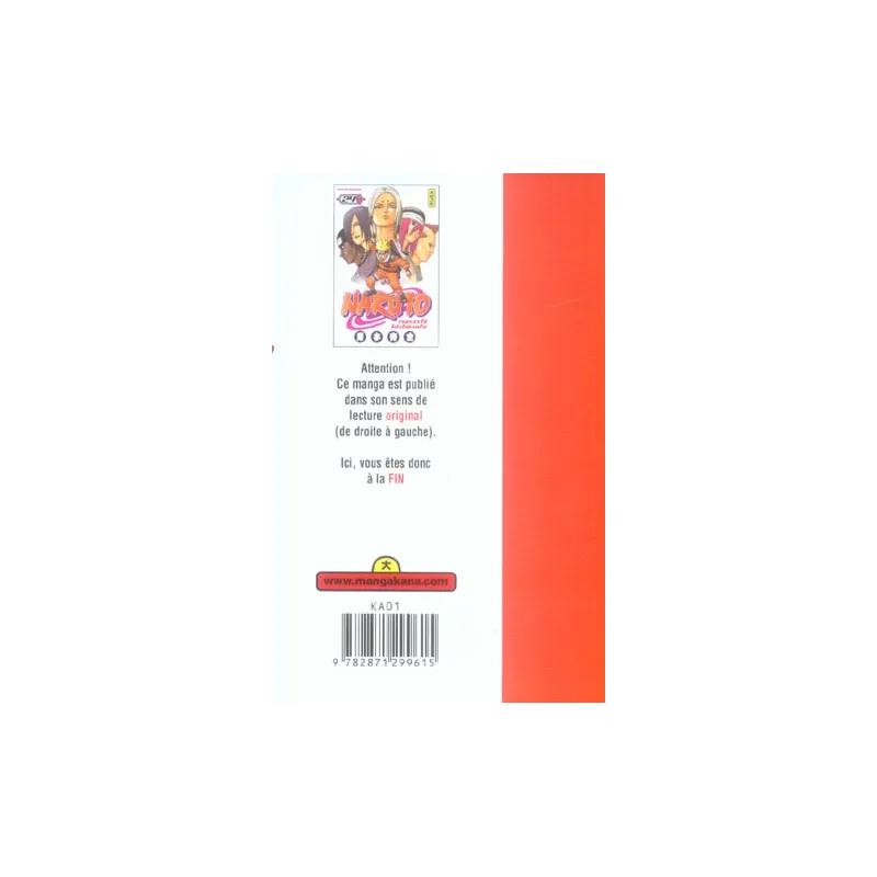 Naruto Tome 24 - Masashi Kishimoto - Kana - Poche - ravate.com librairie reunion