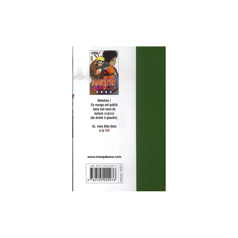 Naruto Tome 29 - Masashi Kishimoto - Kana - Poche - ravate.com librairie reunion