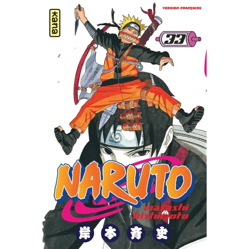 Naruto Tome 33 - Masashi Kishimoto - Kana - Poche - ravate.com librairie reunion