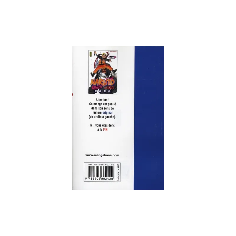 Naruto Tome 33 - Masashi Kishimoto - Kana - Poche - ravate.com librairie reunion