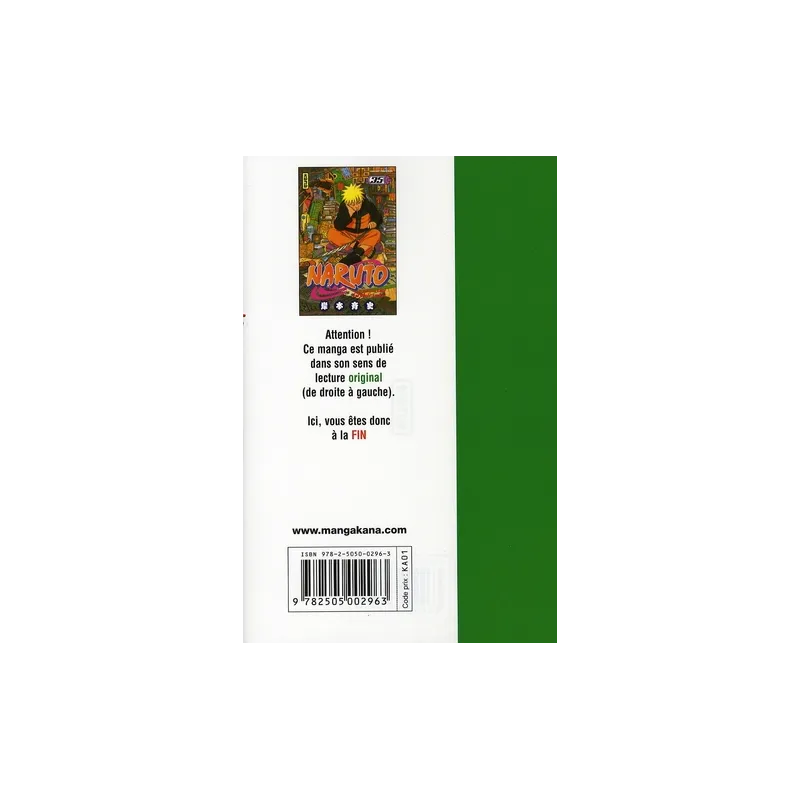 Naruto Tome 35 - Masashi Kishimoto - Kana - Poche - ravate.com librairie reunion